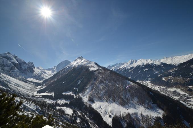 Pension Kirchbrugger Telfes im Stubai Exteriör bild